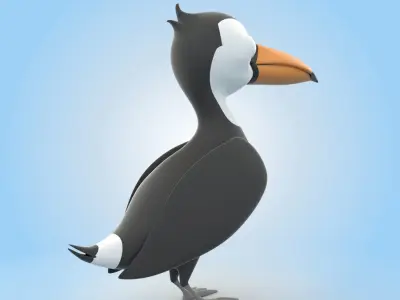 Toucan 3D model