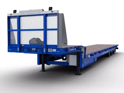 Landoll Traveling Axle 455B-53 3D model