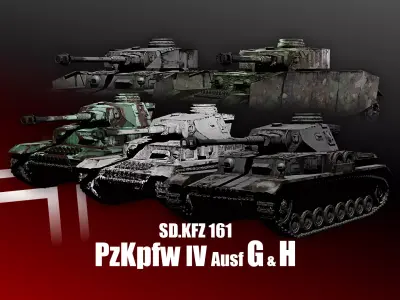 Panzer 4 - PzKpfw IV - Ausf G H - Full Package