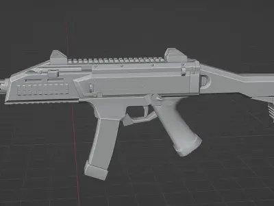 Scorpion Evo 3 Low-poly 3D model