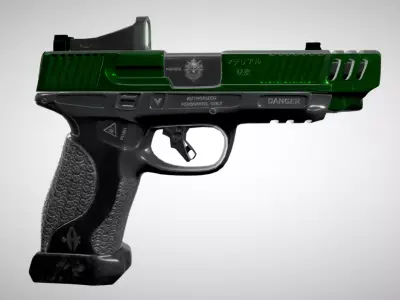 PISTOL 10mm  3D model