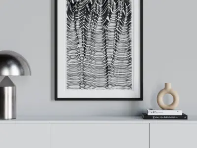  Drawing No. 341 Abstract Wall Art Model 