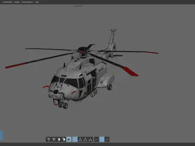 Attack Chopper 3D model