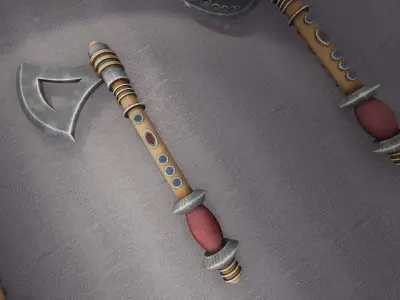 Equipment Game Code G-007 Low-poly 3D model