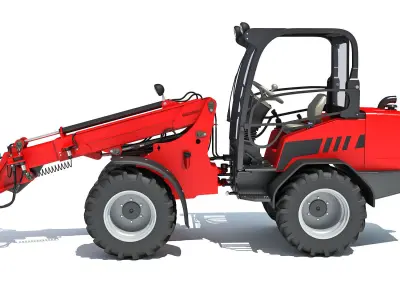 Wheel Loader 3D model buy