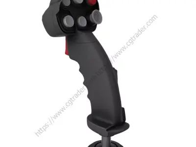 Combat Aircraft Grip Free 3D model
