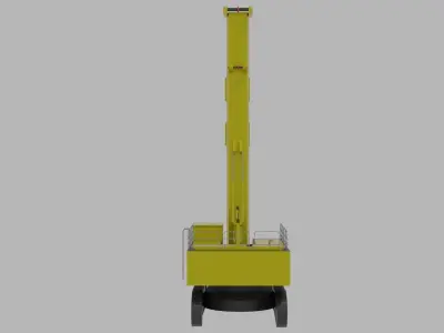 Drilling machine 3D model purchase