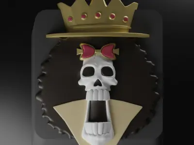 ONE PIECE PART 2 KEYBOARD BUTTONS 3D print model
