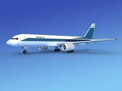 Boeing 757-200 El Al 3D model