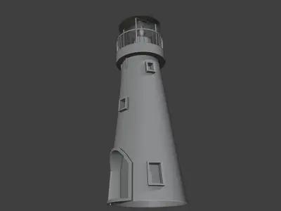 Lighthouse 3d model  3D model
