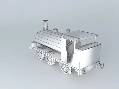 Eco Rail Track ABANDONED Dummy Old Steam Days Free 3D model