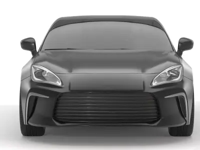 Generic Coupe 01 3D model