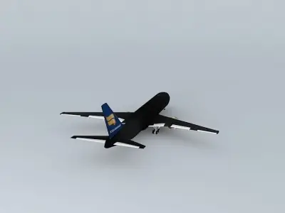 Icelandair Boeing 767 300ER Free 3D model