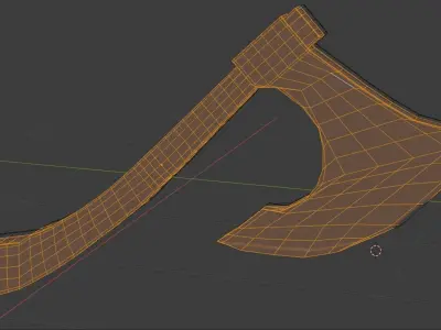 HIGH QUALITY AXE MODEL  Free 3D model