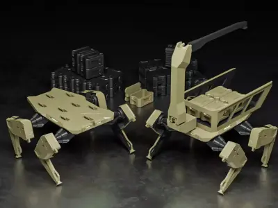 Cargo Robot Free 3D print model