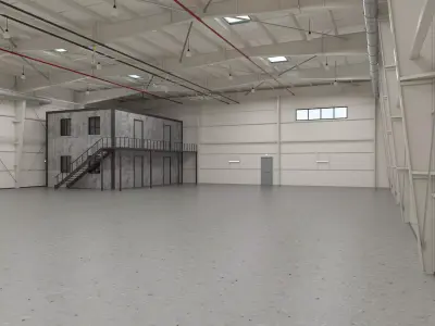 Hangar 2 3D model by DD-Creative