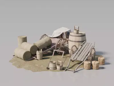 Carts  3D model