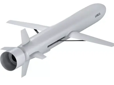 Polish Lanca cruise missile 3D model