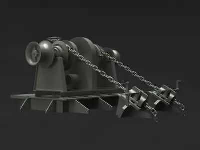 WINDLASS HSM 3D model