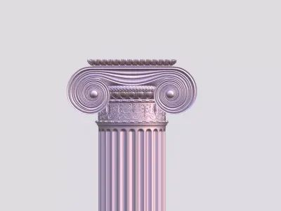 Ionic column 3D print model