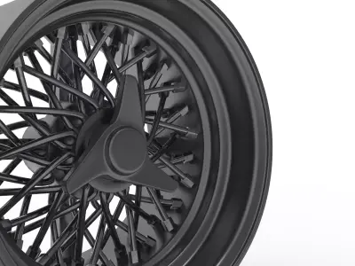 VINTAGE AR 024 WHEEL 3D PRINT MODEL 3D print model