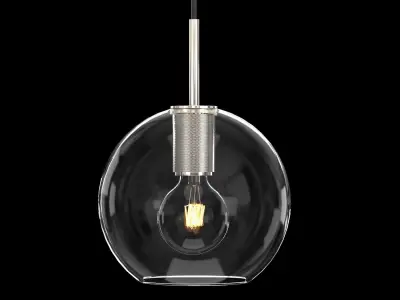 UTILITAIRE GLOBE SHADE SHENDANT 3D model