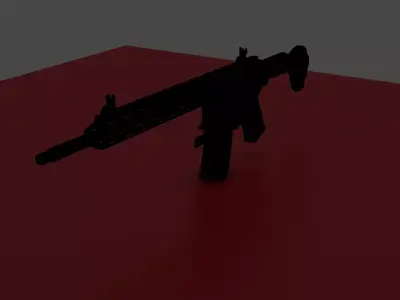 Mini Gun  Free 3D model