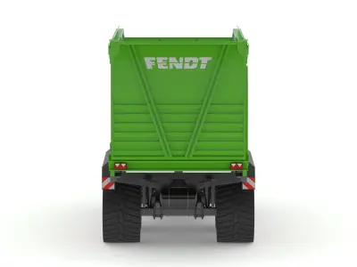 Fendt Tigo Forage Wagons 4 Wheels 3D model