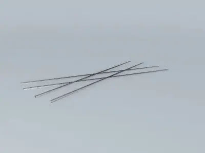 Rubbish Rail N/Gauge X-over Old Steam Days Free 3D model