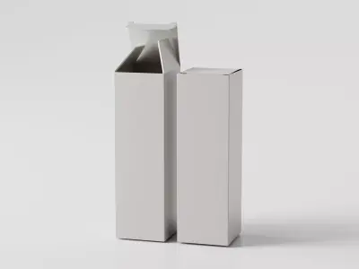Packaging Box Low-poly 3D model purchase