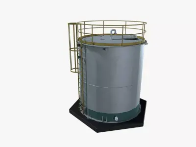 Chemical Tank 3D model purchase
