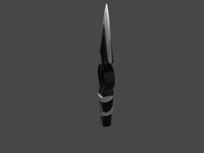 Jett knife valorant 3D model