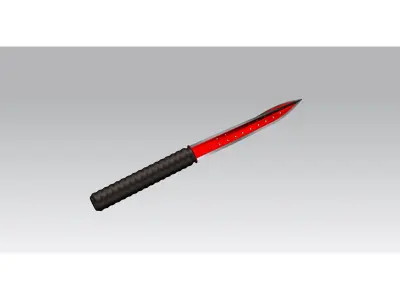 Military Knife 3D model