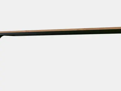 FJALLBO Wall shelf 1 Low-poly 3D model