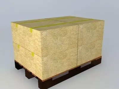 europallet dozen Free 3D model