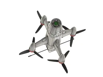 FPV Speed Drone 3D model