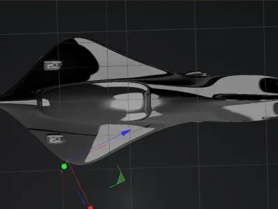 watercraft submarine concept 3D model