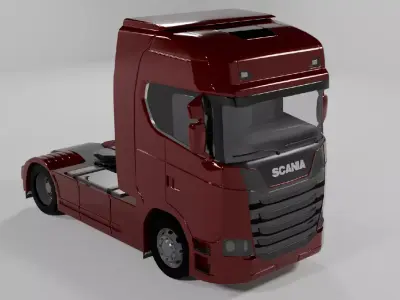 SCANIA S770 TRUCK 3D model
