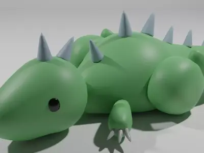 dinosaur cute 3D Model 3D model