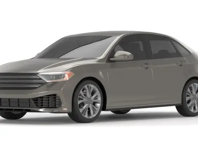 Generic Sedan 02 3D model