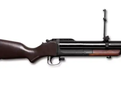 Unfinished M79 Grenade Launcher Free 3D model