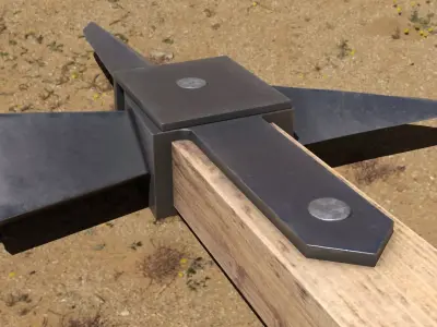 Corvus Warhammer Low-poly 3D model