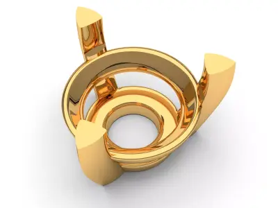 A package of solitaire ring heads engagement 3 prong printable 3D print model purchase