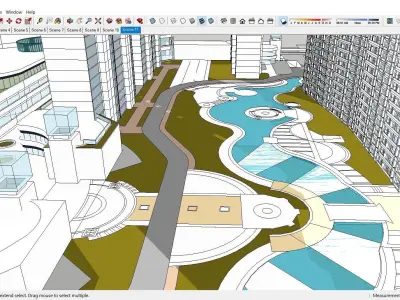 Sketchup Complex 167 3D model