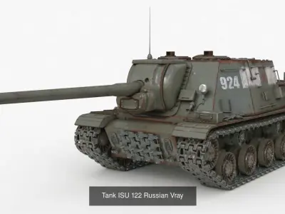 Tank Collection Vray 002 3D Model Pack