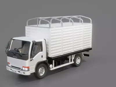 Isuzu NKR Cargo Truck 3D model