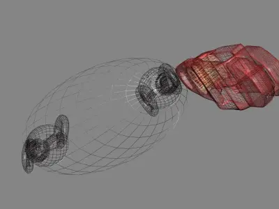 Pro Snap Weight Clip 3D model