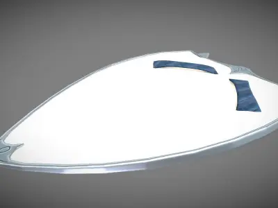 Holy Shield Low-poly 3D model purchase