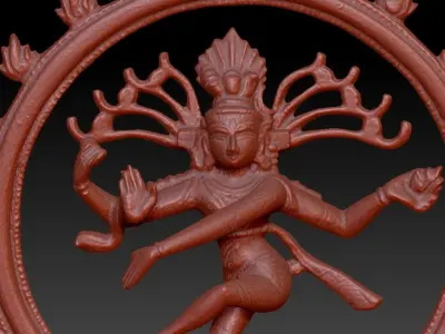 Shiva Nataraja The Lord of Dance 3D print model