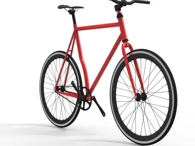 Bicycle Polo and Bike Rouge 2015 Free 3D model